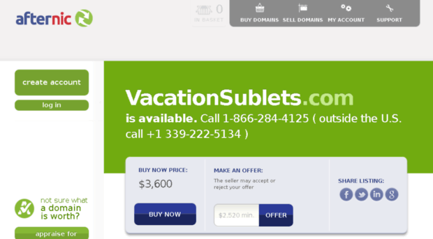 vacationsublets.com