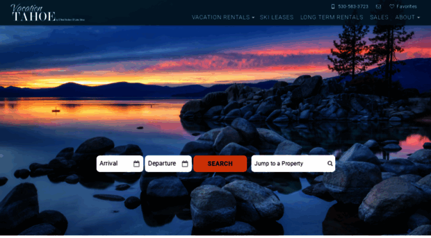 vacationtahoerentals.com