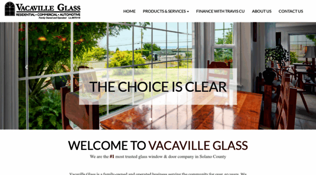 vacavilleglass.com