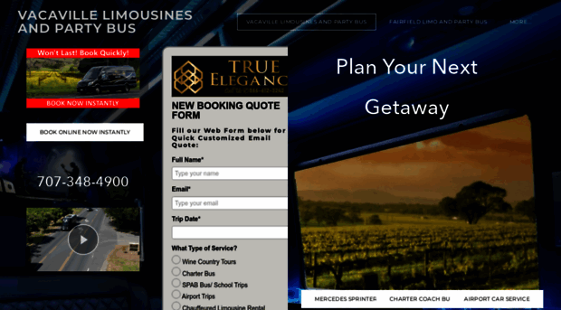vacavillelimousines.com
