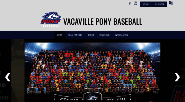 vacavilleponybaseball.com