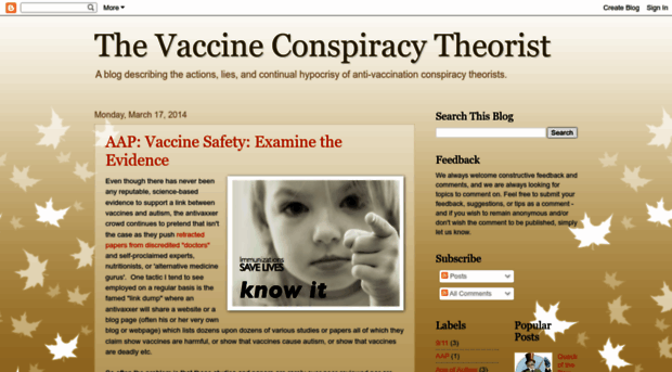 vaccineconspiracytheorist.blogspot.com