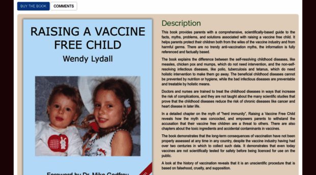 vaccinefreechild.com