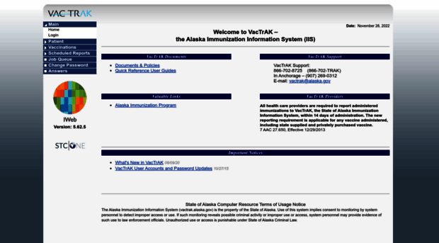 vactrak.alaska.gov