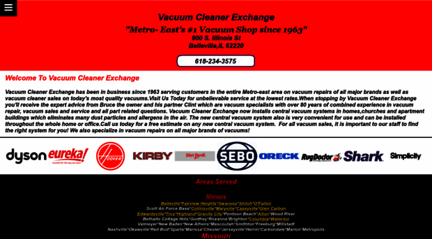 vacuumcleanerexchange.net