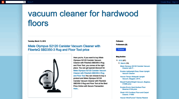 vacuumcleanerforhardwoodfloors.blogspot.com