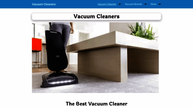 vacuumcleanersfor.com