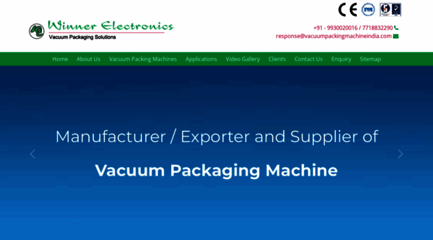 vacuumpackingmachineindia.com