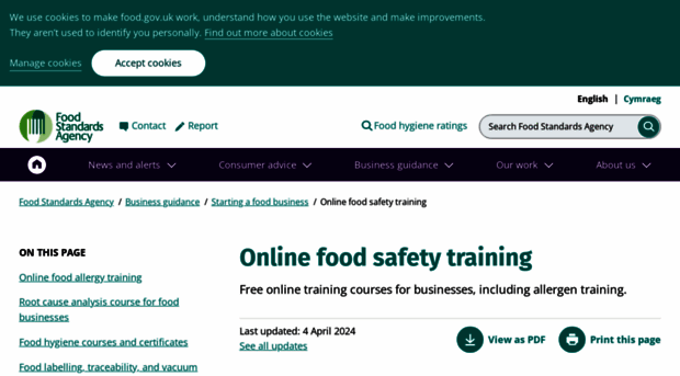 vacuumpackingtraining.food.gov.uk