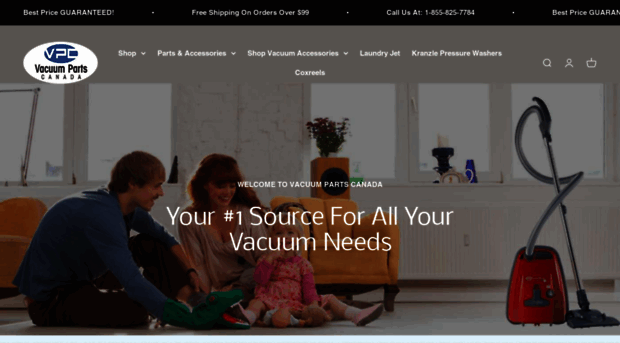 vacuumpartscanada.ca