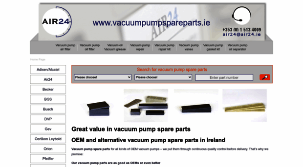 vacuumpumpspareparts.ie