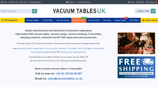 vacuumtables.co.uk