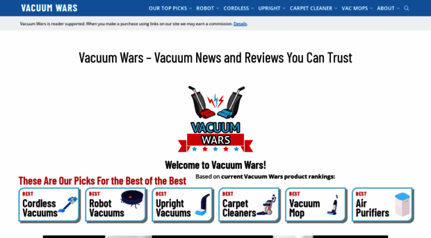 vacuumwars.com