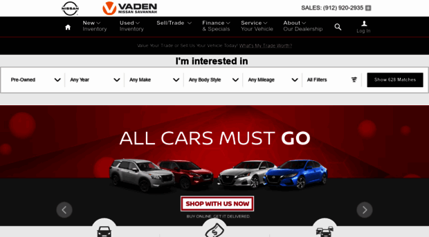 vadennissanofsavannah.com