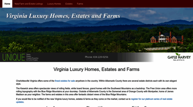 vafarmsandestates.com