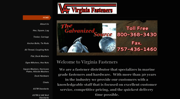 vafasteners.com