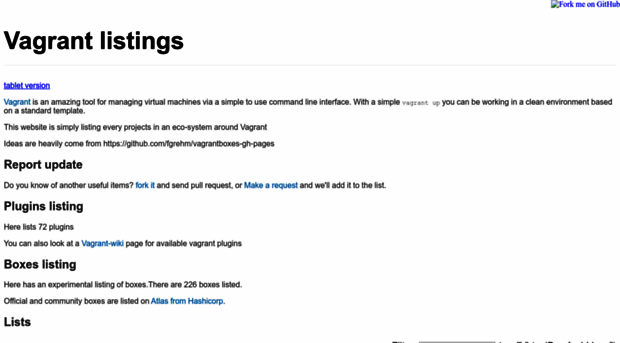vagrant-lists.github.io