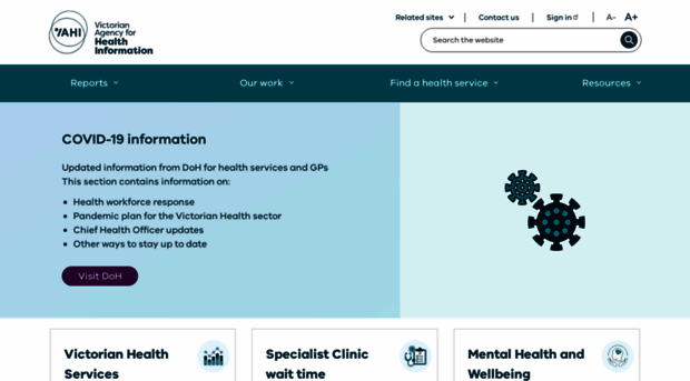 vahi.vic.gov.au - Home page | Victorian Agency f... - Vahi Vic Gov