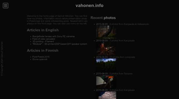 vahonen.info