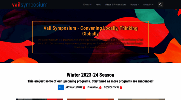 vailsymposium.org