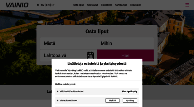 vainionliikenne.fi
