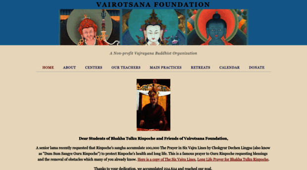 vairotsana.org