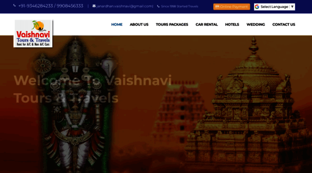 vaishnavitravelstpt.com