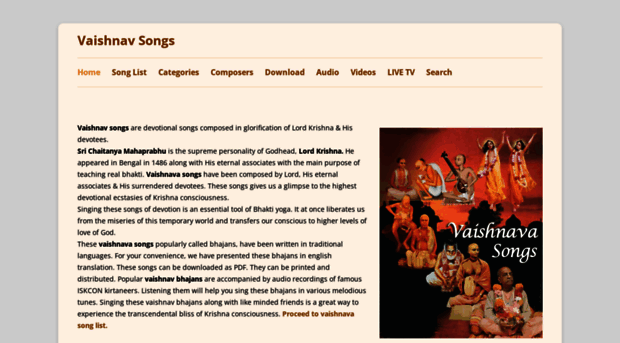 vaishnavsongs.iskcondesiretree.com