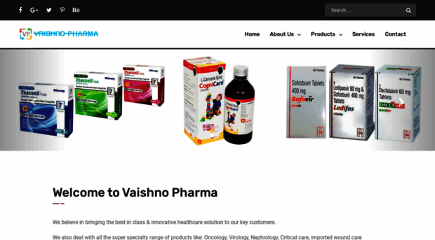 vaishnopharma.co.in