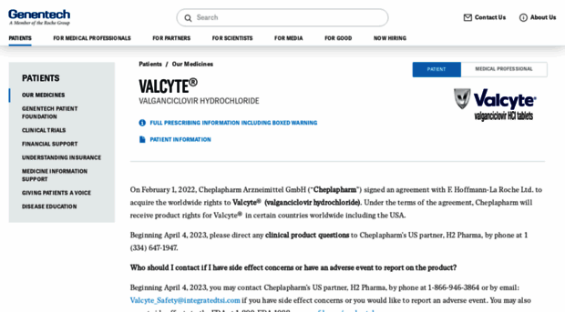 valcyte.com