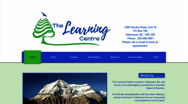 valemountlearningcentre.org