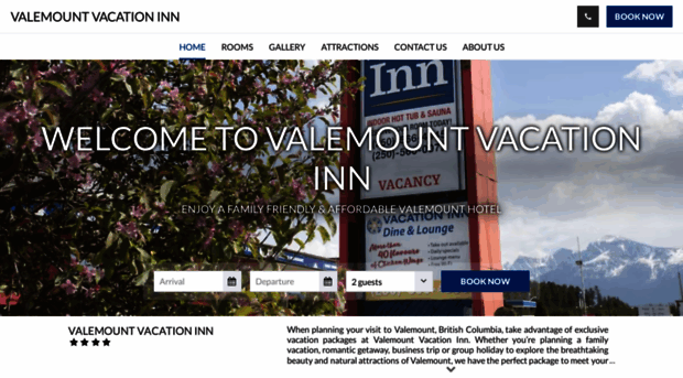 valemountvacationinn.com