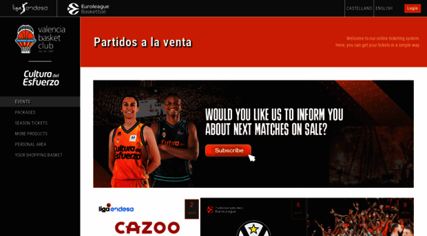 valenciabasket.koobin.com