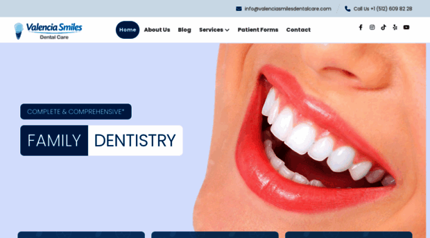 valenciasmilesdentalcare.com