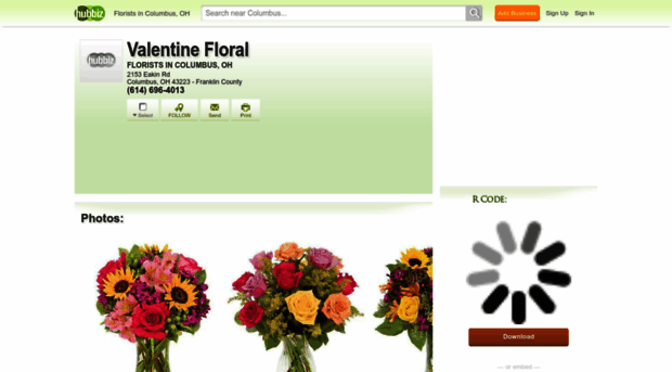 valentine-floral.hub.biz