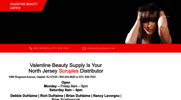 valentinebeautysupply.com