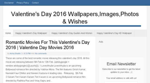 valentinesdaywallpaper2016.com