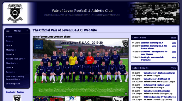 valeoflevenfc.co.uk