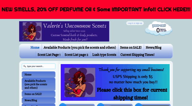 valeriesuncommonscents.com