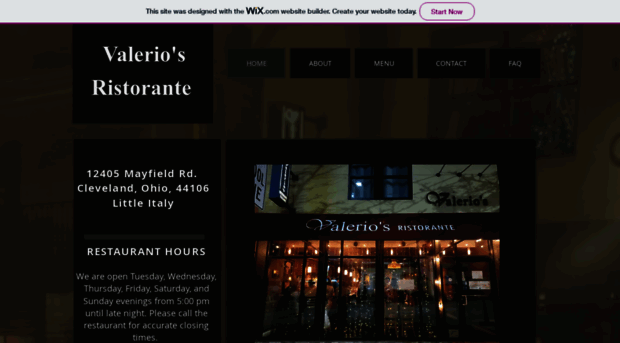 valeriosristorante.com