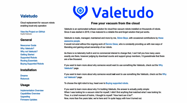 valetudo.cloud