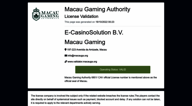 validator.macauga.org