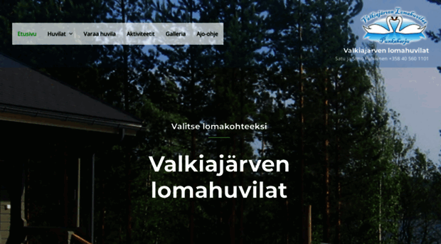 valkianlomahuvilat.fi