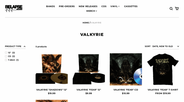 valkyrieband.com