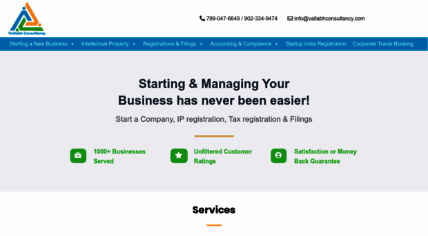 vallabhconsultancy.com