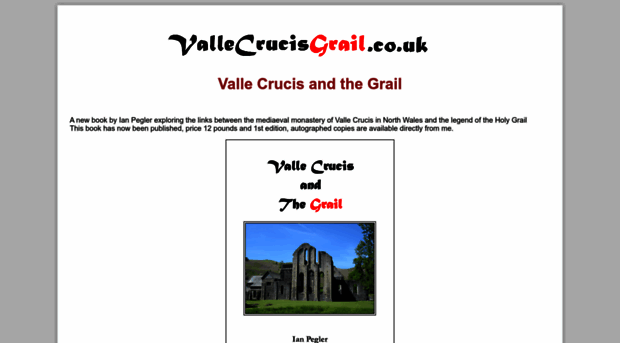 vallecrucisgrail.co.uk