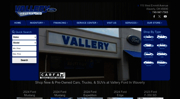 vallerycars.com