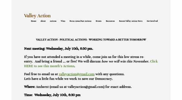 valleyaction.net
