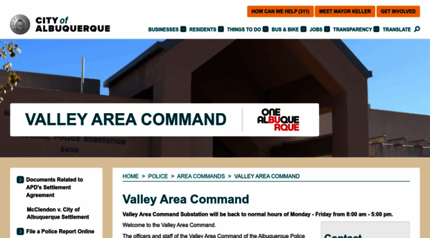 valleyareacommand.com