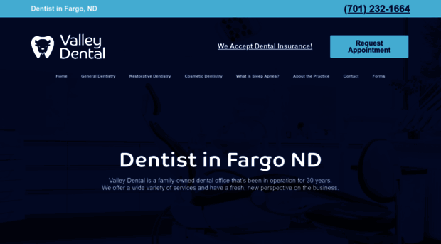 valleydentalfargo.com